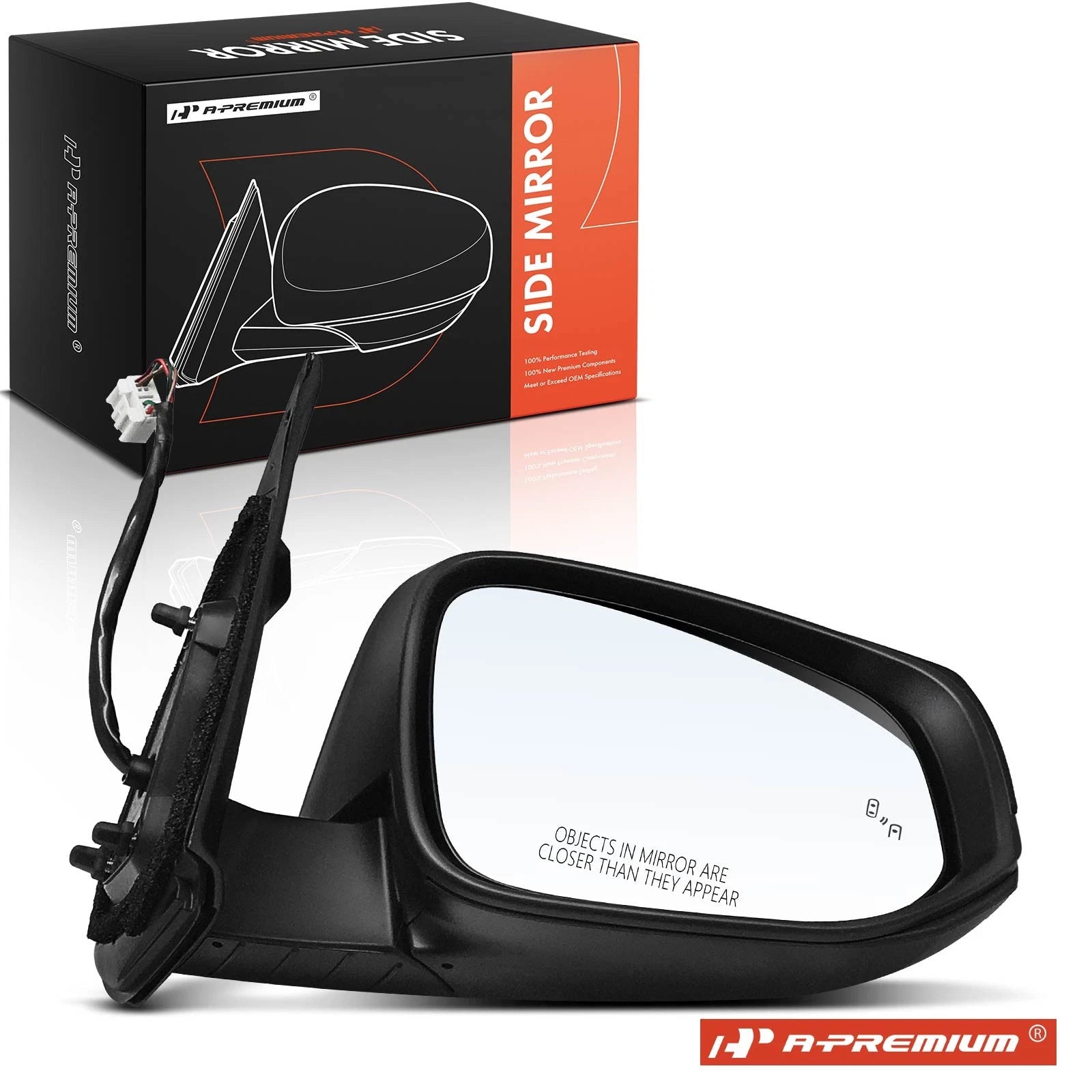 Power Mirror w/ Manual Folding for Toyota Tacoma (2016-2023)
