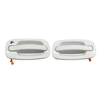 Door Handle Pair for Chevrolet Silverado GMC Sierra (1999–2007) - Olympic White
