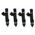 Set of 4 Fuel Injectors FJ824 for Mazda 3 5 6 MX-5 Miata (2004–2013) 0280158103