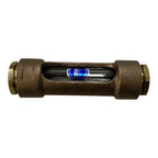 Heavy Duty Armoured Cylinder Sight Flow Indicator 6'' for