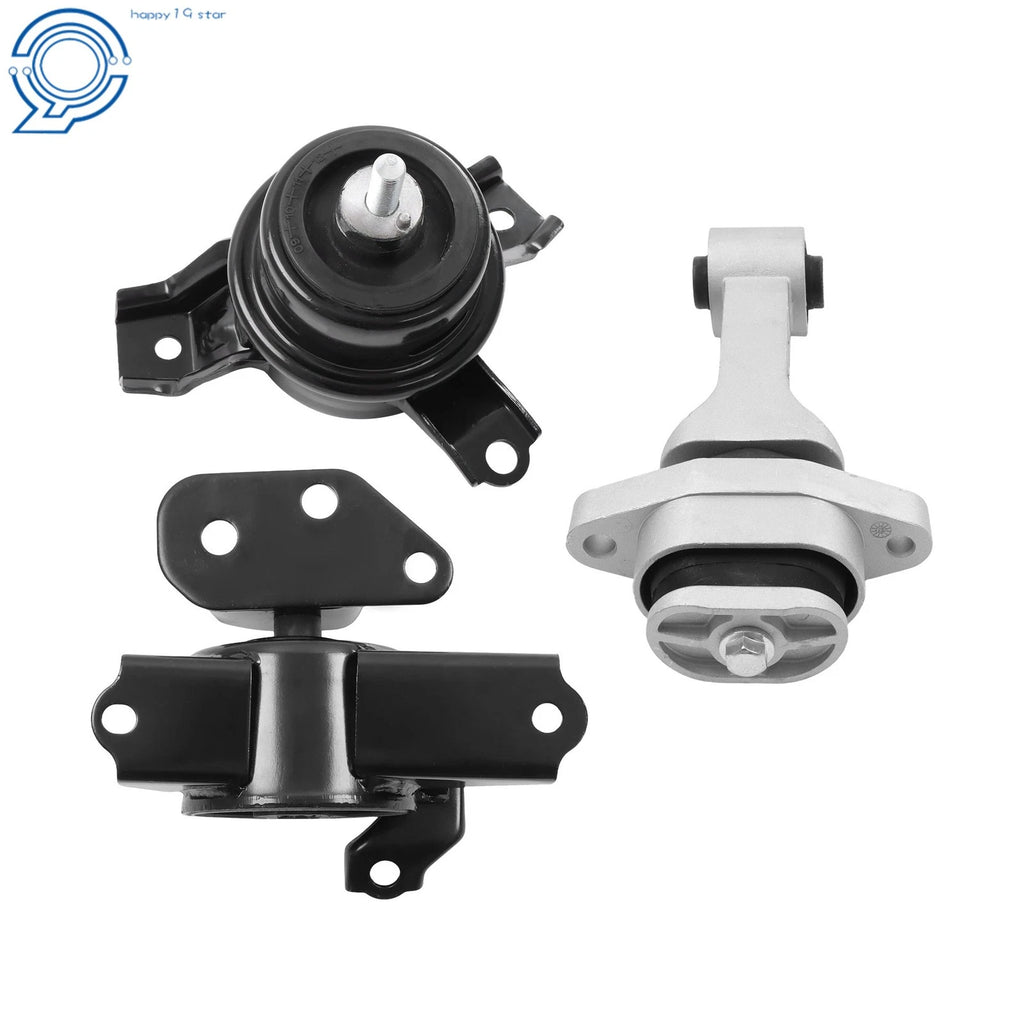 3X Engine Motor & Trans Mount Set for Kia Soul 2010–2013 1.6L 2.0L Manual