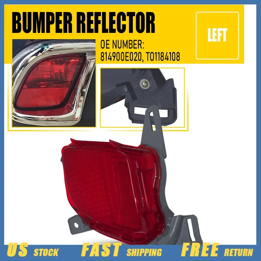 Rear Bumper Reflector Cover for Toyota Highlander (2014–2019) EXV