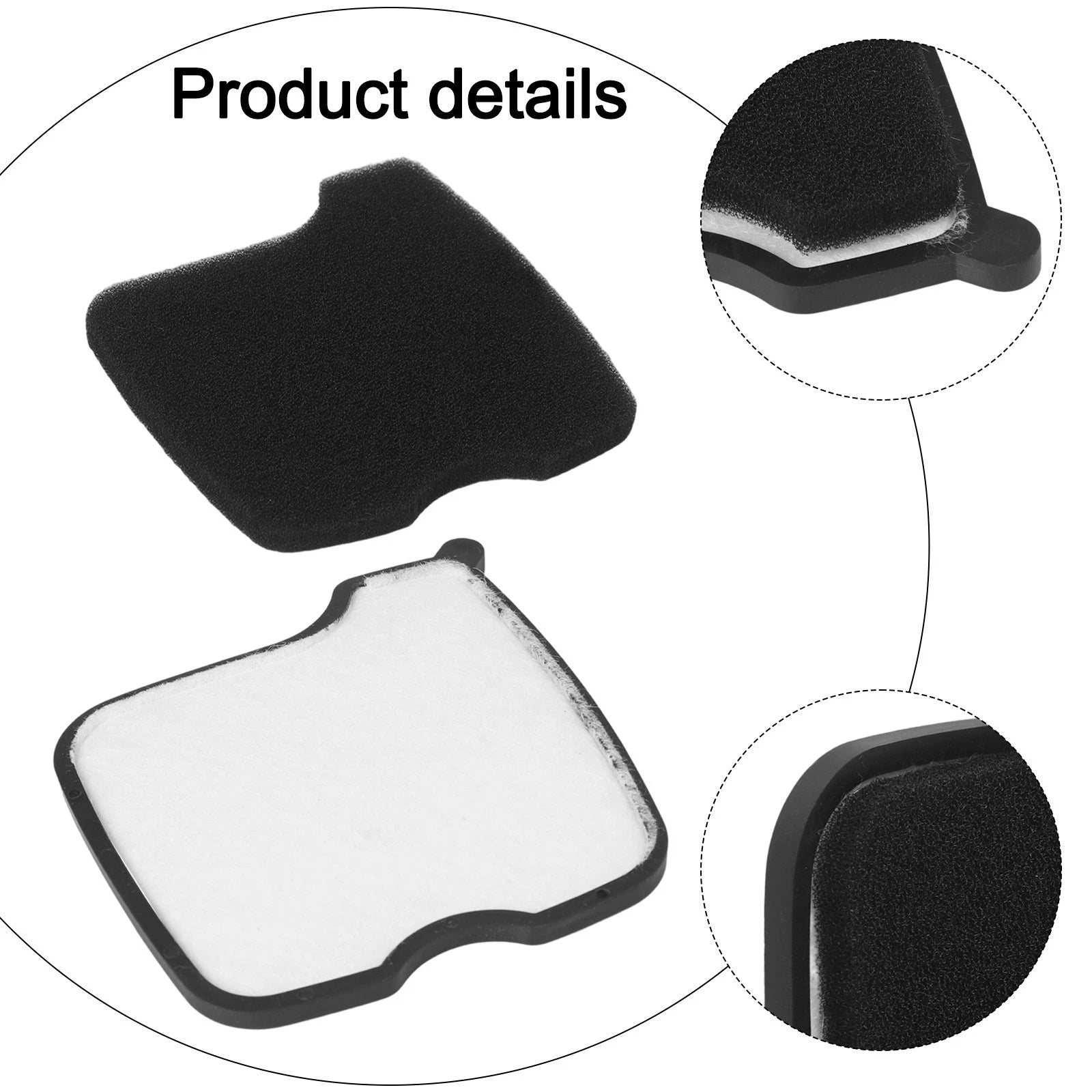 Foam Pre-Filter for Echo Lawn Mower (Effectively Filters Dirt)