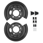 Rear Brake Dust Splash Shield Plates for Ford F-250 F-350 Super Duty (1999–2012)