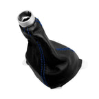 Manual Shift Boot for Honda CR-Z (2010–2014) Blue Stitch Leather Synthetic
