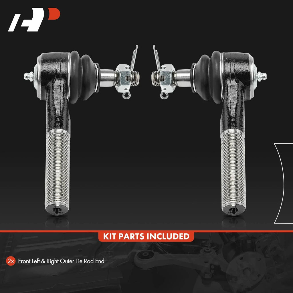 2X Front Outer Tie Rod Ends for Ford Explorer (1991-1994) Ranger (1983-1997)