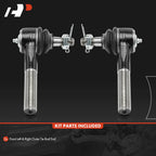 2X Front Outer Tie Rod Ends for Ford Explorer (1991-1994) Ranger (1983-1997)