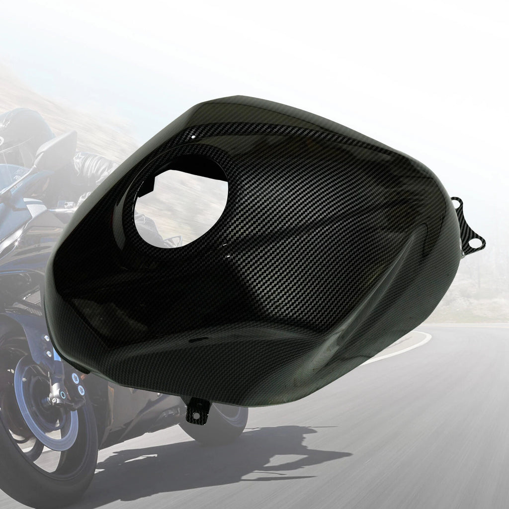 Carbon Fiber Gas Tank Cover for Kawasaki Ninja 500 (2024–2025)