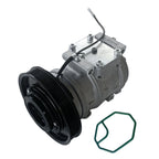 AC Compressor w/6-Groove Pulley 10PA17C for Honda Accord (1994–1997)