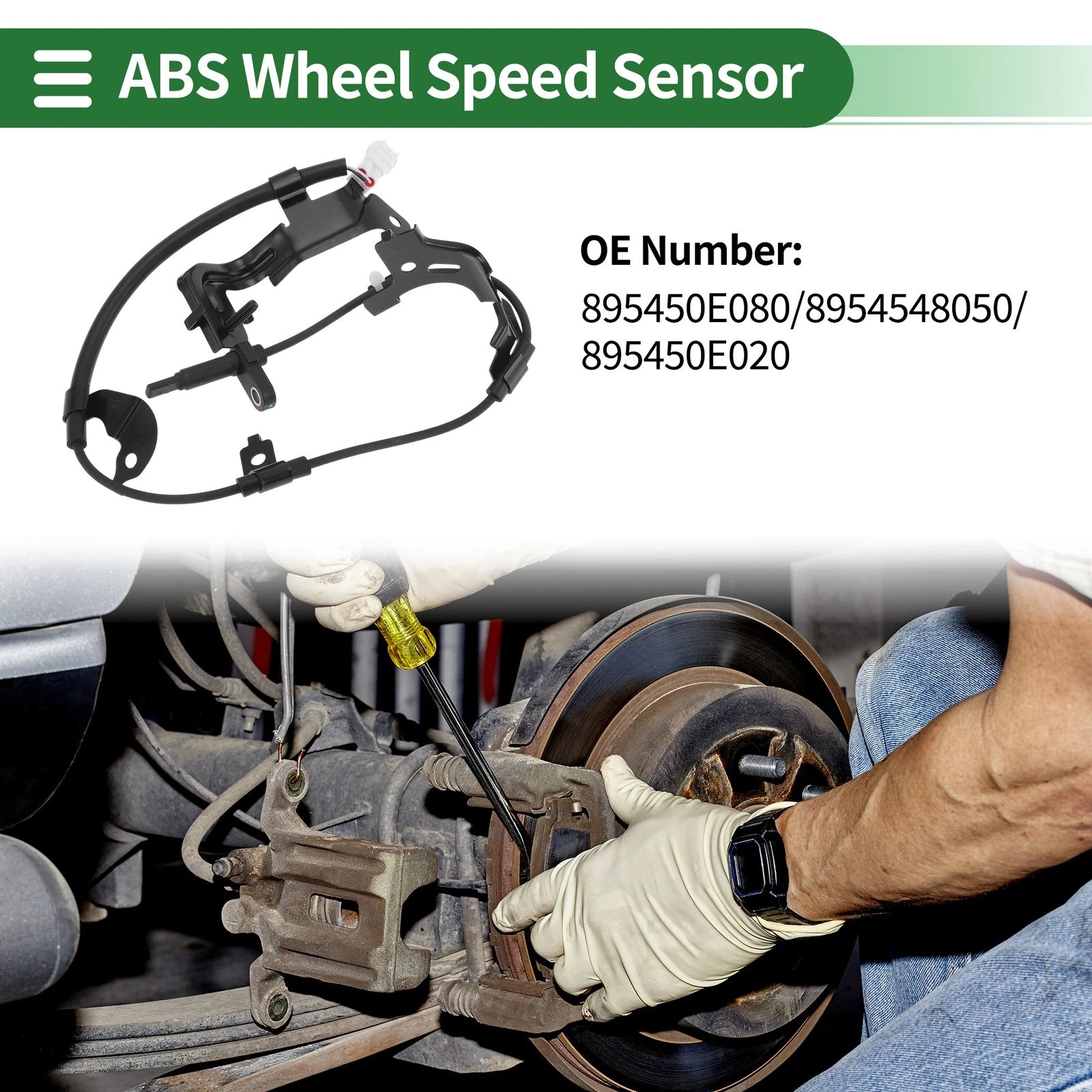 ABS Wheel Speed Sensor No. 8954548050 for Lexus RX350 (2010–2015) Rear Right