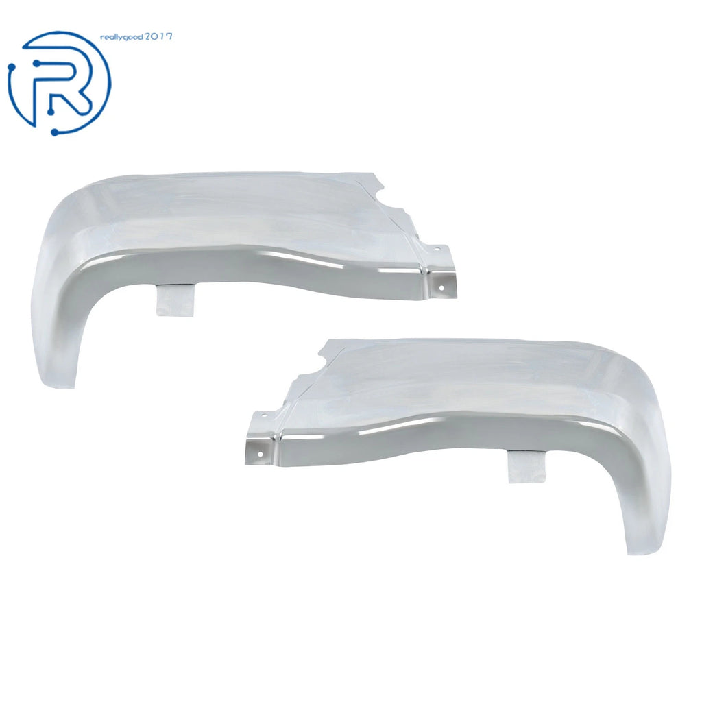 Pair of Rear Bumper Ends Chrome for Ford Ranger (2019-2023)