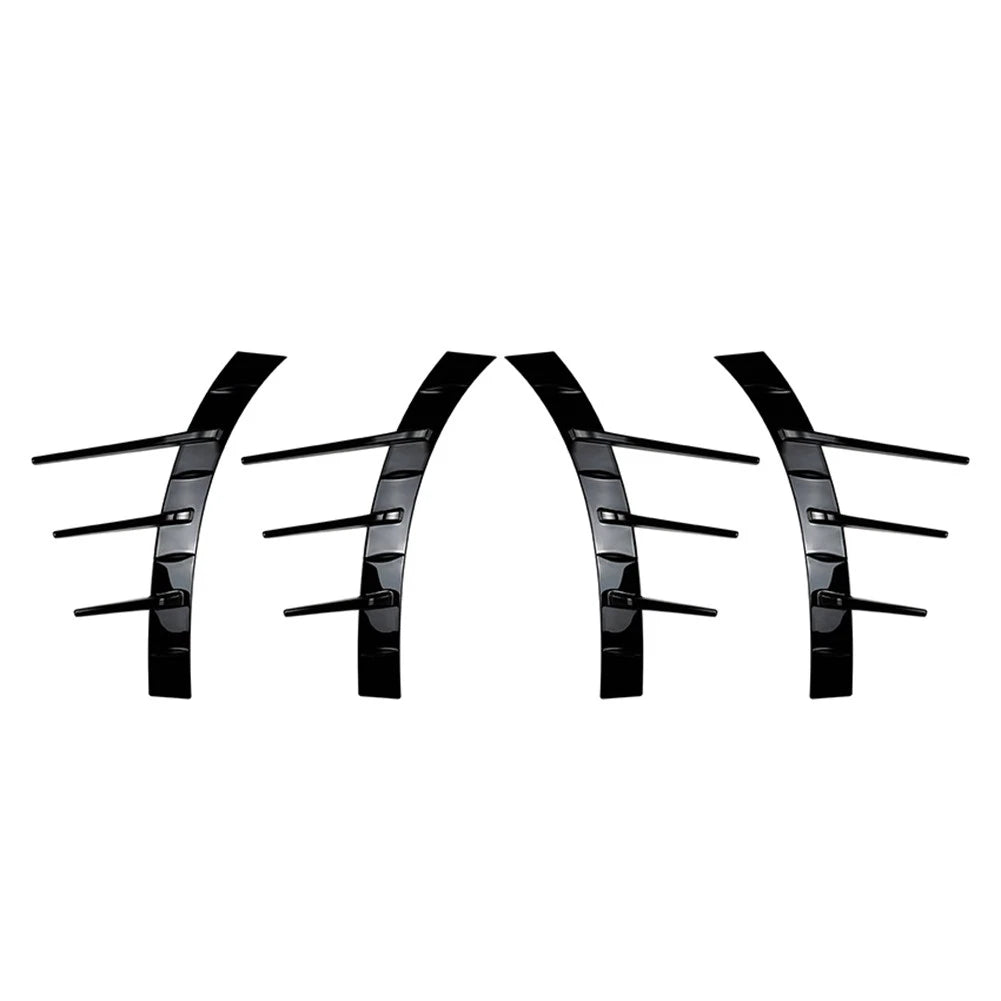 Front Rear Side Wheel Eyebrows Spoiler for Benz C-Class W206 (2022–2024) Gloss