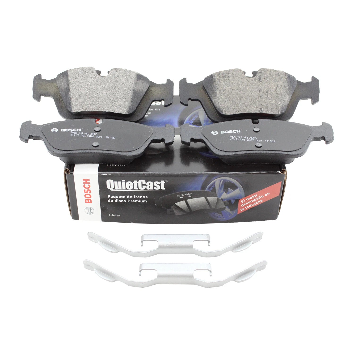 Set of 4 Bosch Front Disc Brake Pads for BMW E36 325i 320i Z3 Z4 (1992–2002)