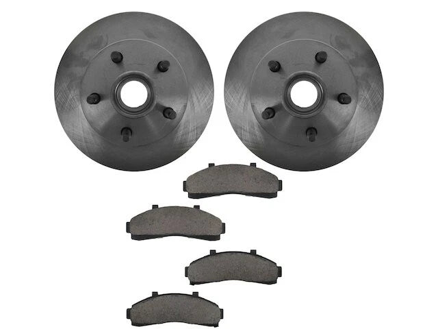 Front Brake Pad and Rotor Kit for Mazda B3000 RWD (1995–1996) MR148YK