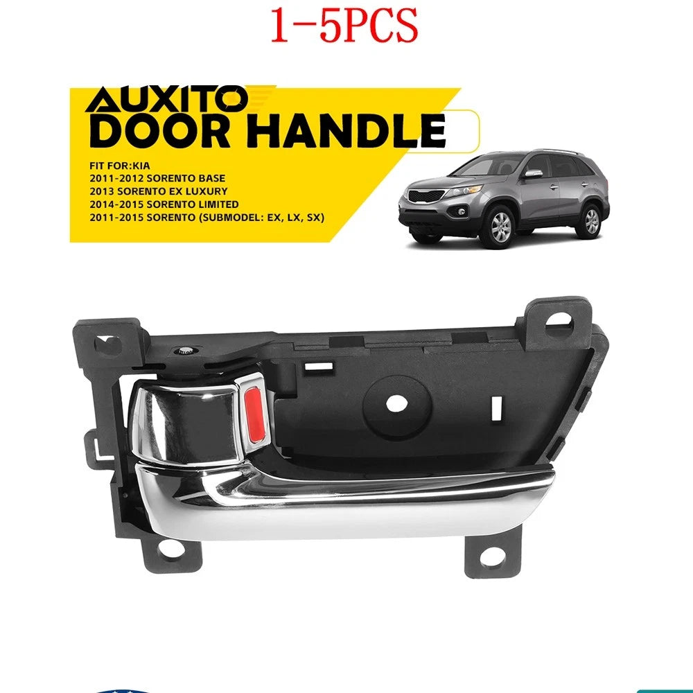 Chrome Interior Door Handle for Kia Sorento (2011–2015) 1-10X