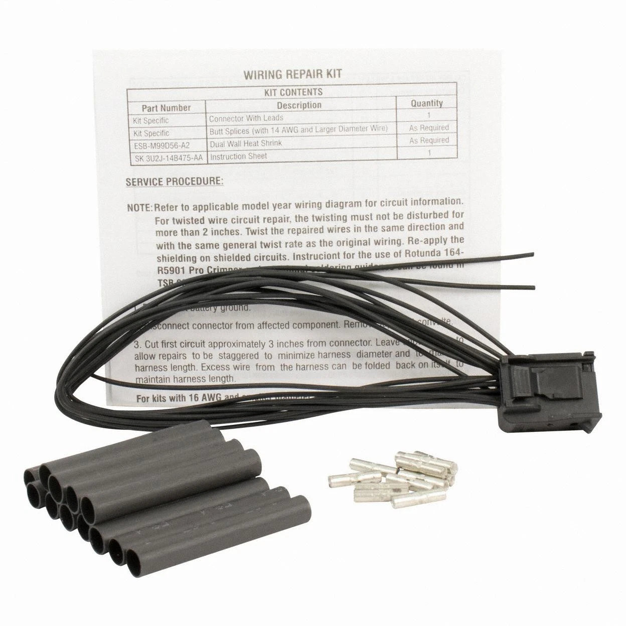 Motorcraft WPT-1458 Telematics Interface Module Connector for Ford Fusion (2013–2020)