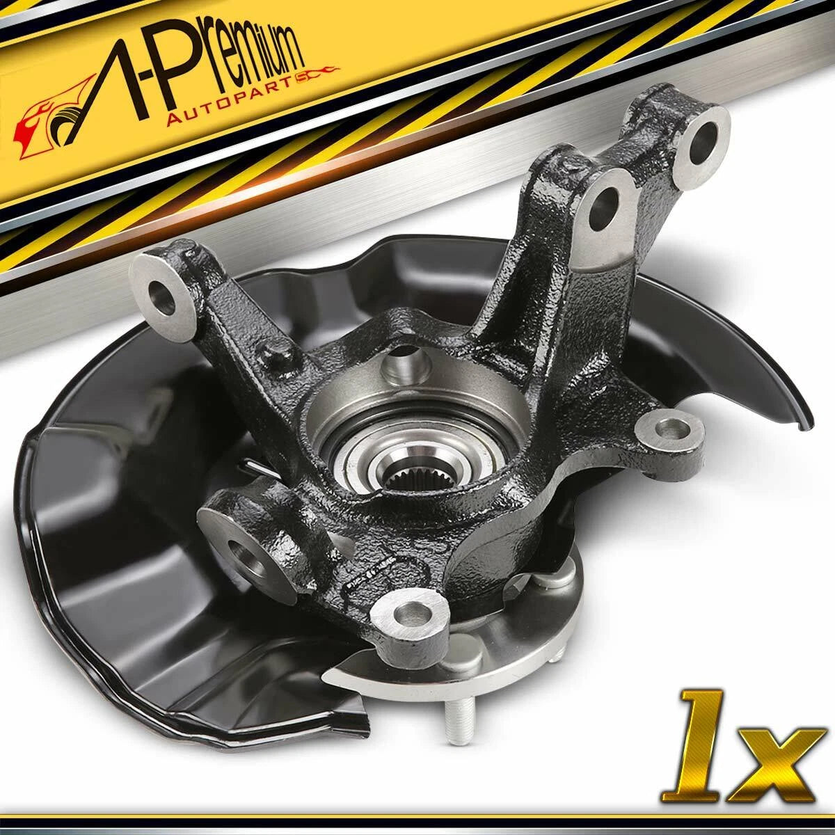 Front Left Steering Knuckle and Hub Bearing for Toyota Corolla (2009-2013)