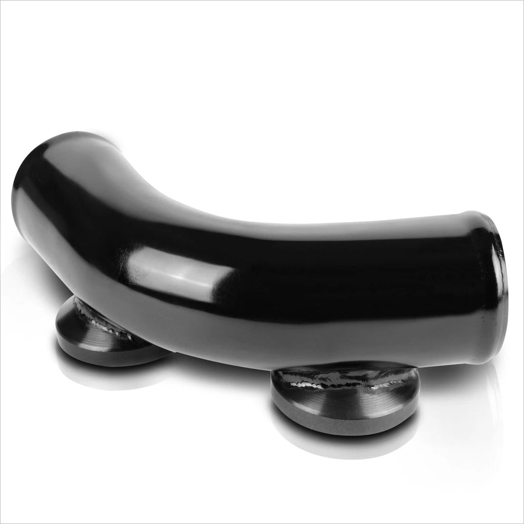 2.5" OD Aluminum 70 Degree Bend Turbo BOV Adapter Flange Pipe for