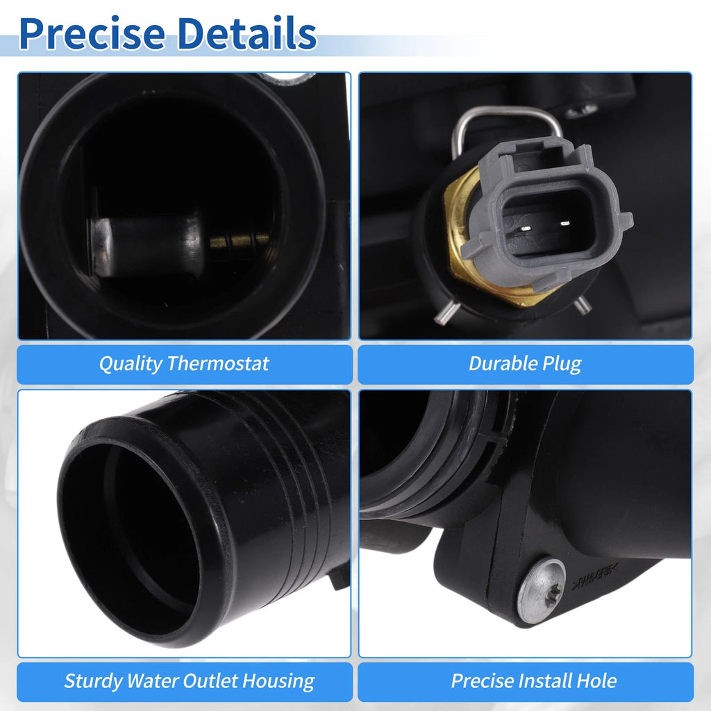 Engine Coolant Thermostat Housing Assembly No.BK2Q8A586AB for Ford Ranger 
