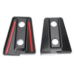 8pcs Door Hinge Covers for Jeep Wrangler JK 2007-2017 Left & Right Side