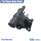 Engine Coolant Water Outlet with Sensor for Mazda 3 5 6 CX-7 (2006-2013)