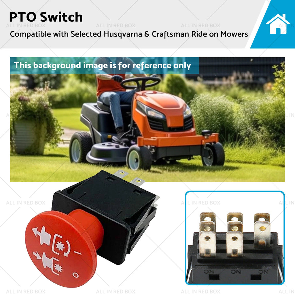 PTO Switch for Husqvarna Craftsman Ride Mowers (539101710)