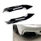 Front Bumper Splitter Side Air Vent Cover Canards for BMW 4-Series (2014–2020)