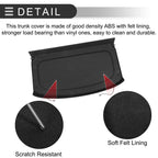 Parcel Shelf Boot Load Cover for Volkswagen Tiguan (2010–2017) Black