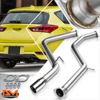3" Round Muffler Tip for Toyota Corolla iM E180 (2016–2018) - S.S. Catback Exhaust