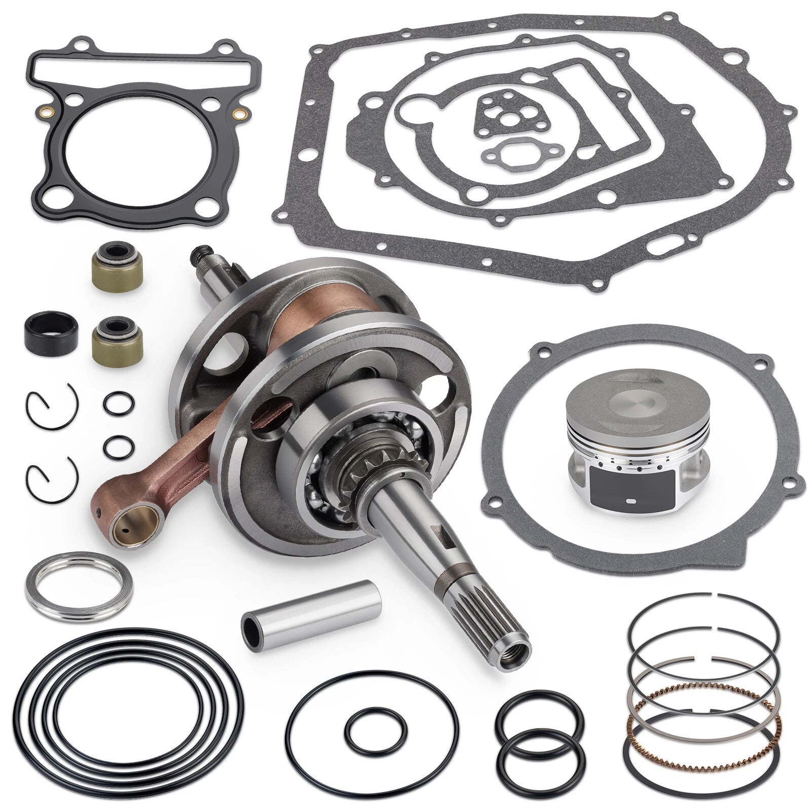 Crankshaft Piston Top End Rebuild Kit for Yamaha YFM350X (1987–2004)