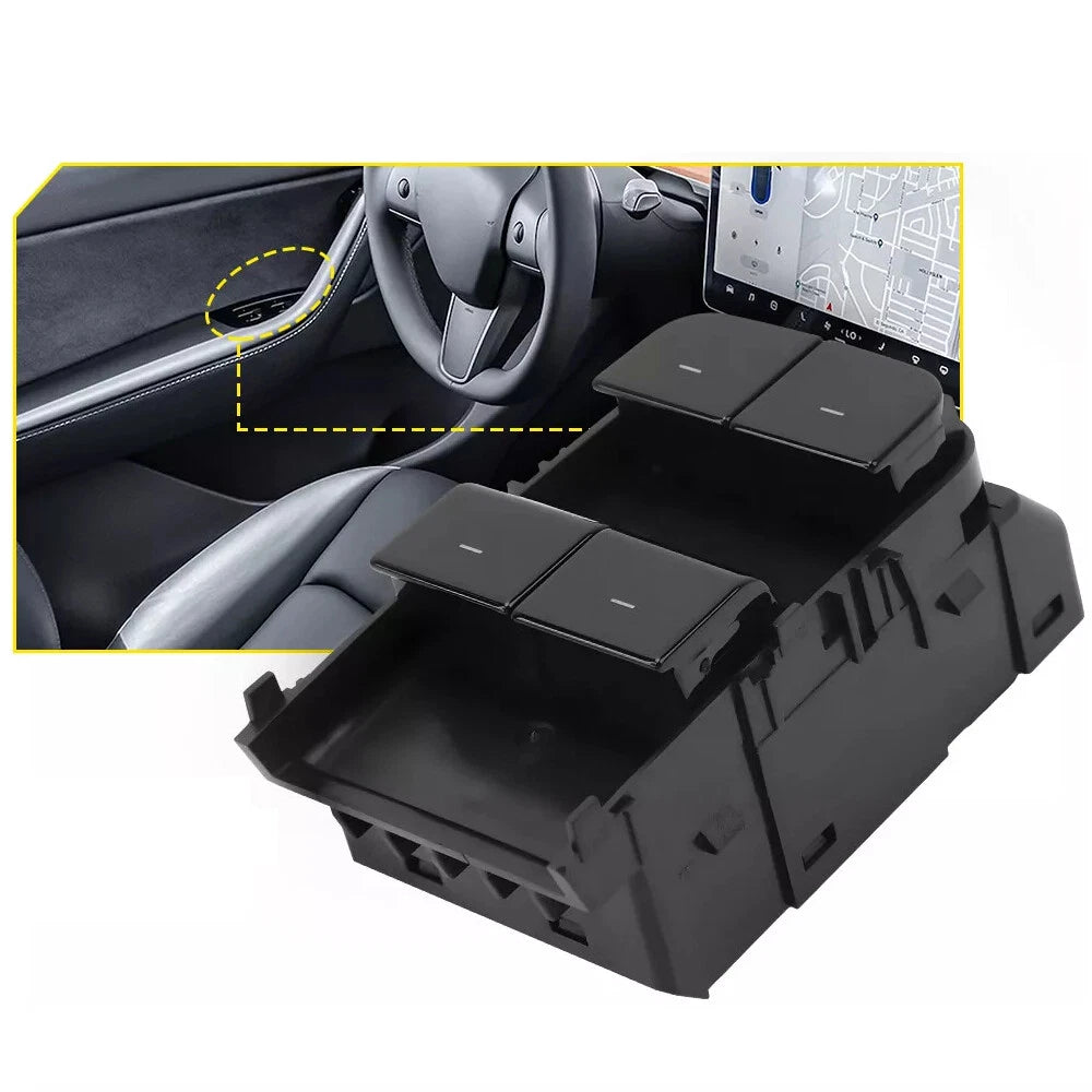 Master Window Switch for Tesla Model 3 Y (2017–2024) OEM#1081037
