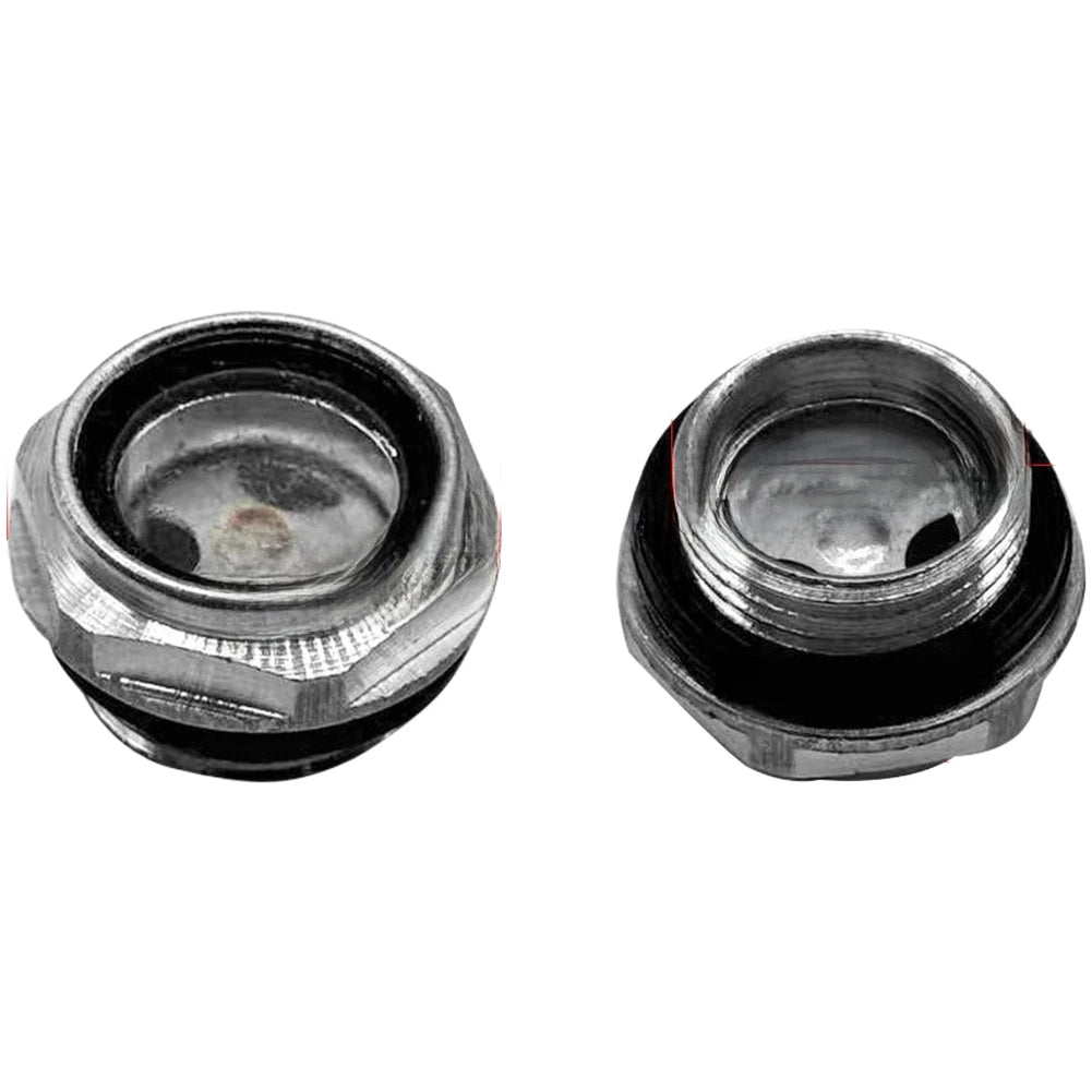 Air Compressor Oil Level Gauge 20mm Male Thread for