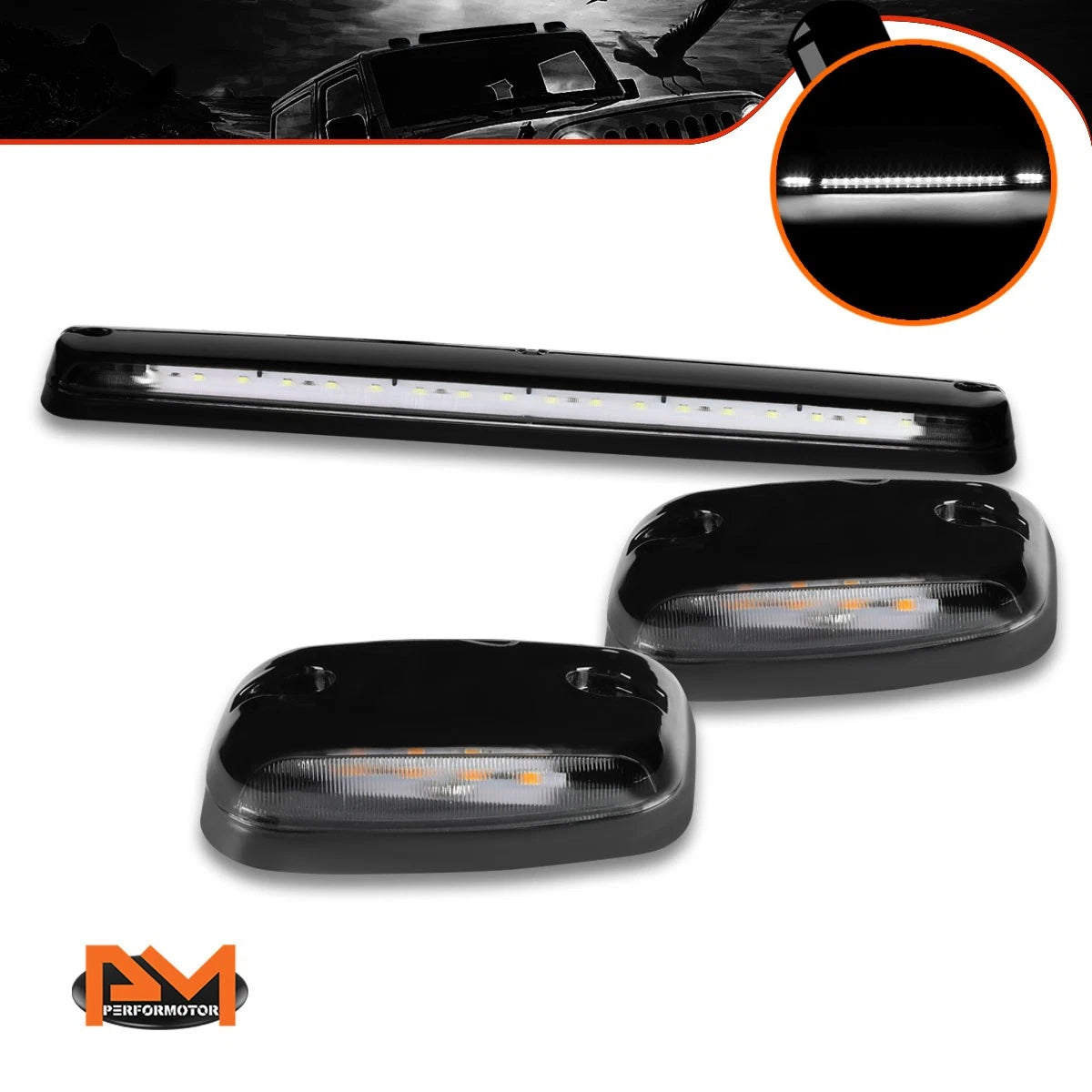 Chrome Clear Left Side Tail Light for GMC Sierra 1500 (2014–2015)