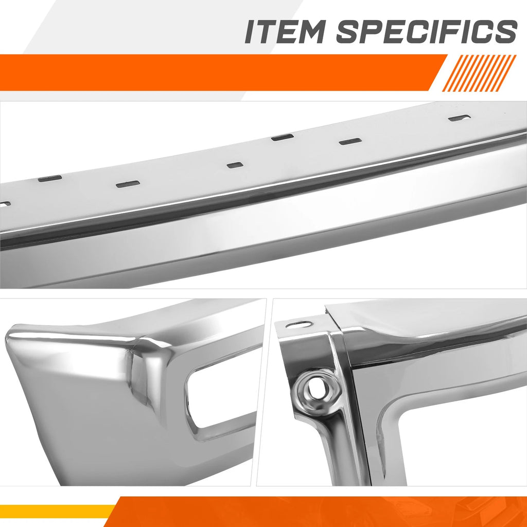 Chrome Bumper Brush Grille Guard for Land Cruiser J200 (2008–2015)
