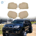 Set of 2 Front Seat Covers for Toyota 4Runner (2003–2009) Tan Leather