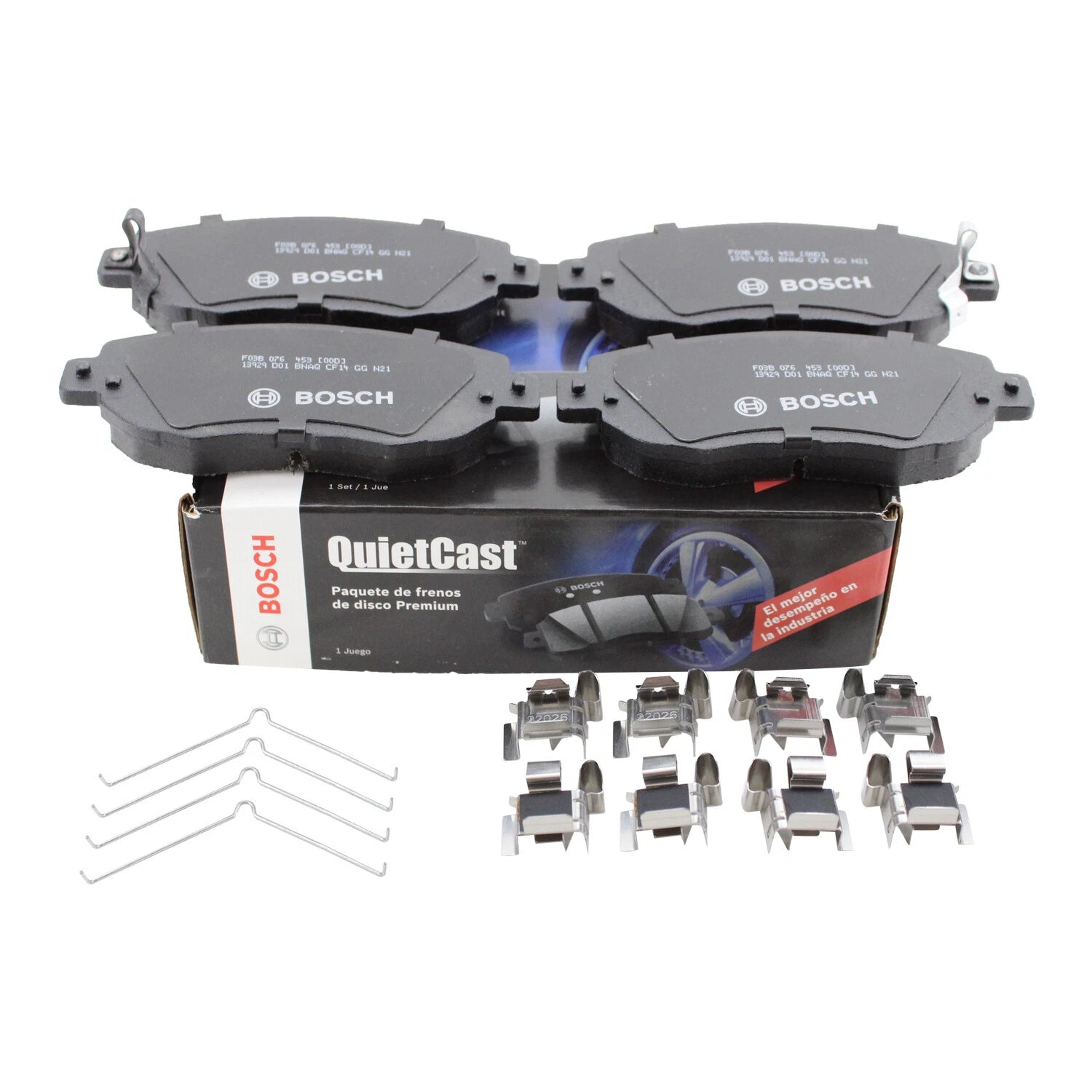 Bosch Ceramic Front Disc Brake Pads for Lexus GS300 GS400 SC430 Toyota Supra (1993–2005)