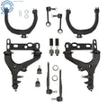 Set of 12 Front Suspension Components for Chevy Trailblazer GMC Envoy (2002–2003)