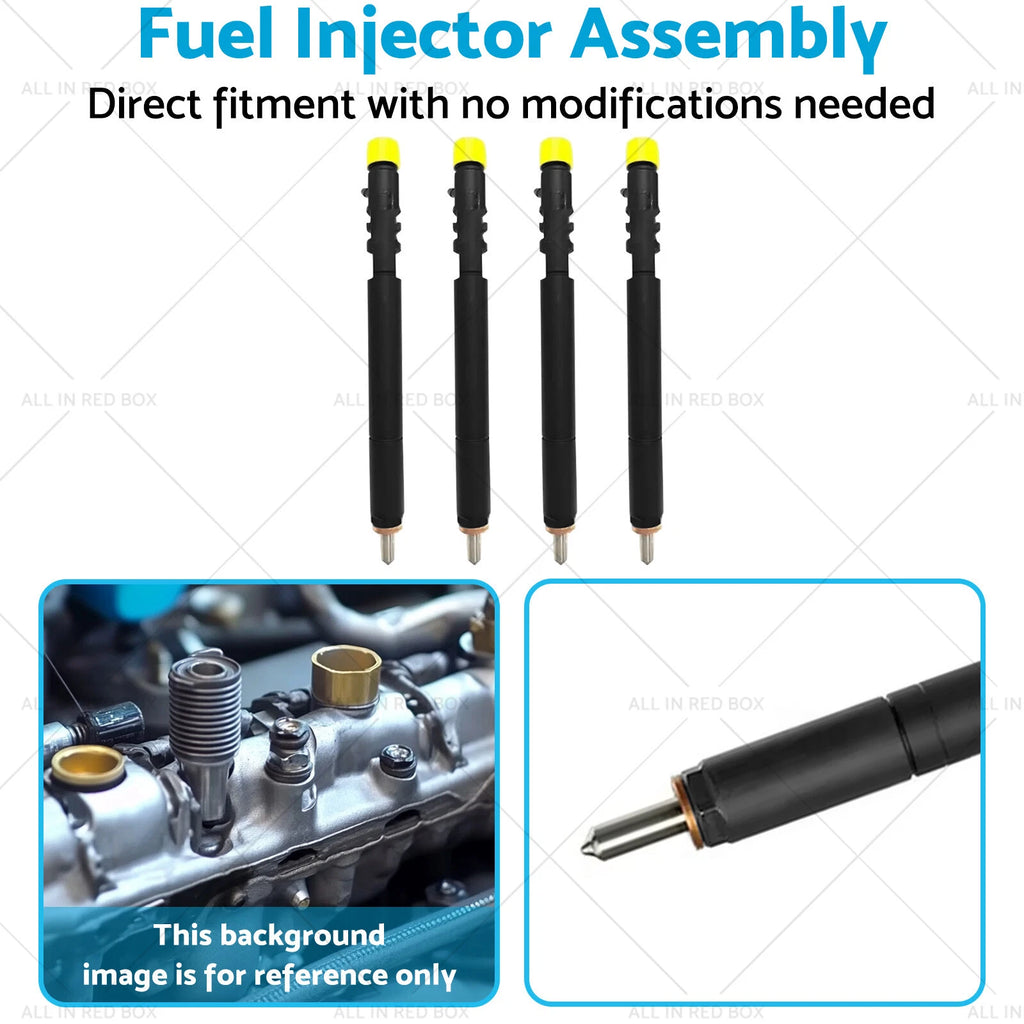 4X Diesel Fuel Injector for Hyundai Terracan, Kia Carnival/Sedona II (2001–2006)