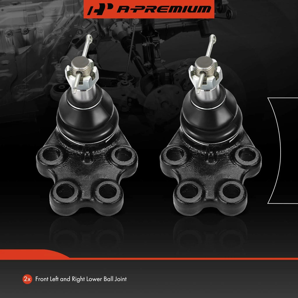 2X Front Lower Side Ball Joint for Chevrolet Silverado 2500 (1999-2000)