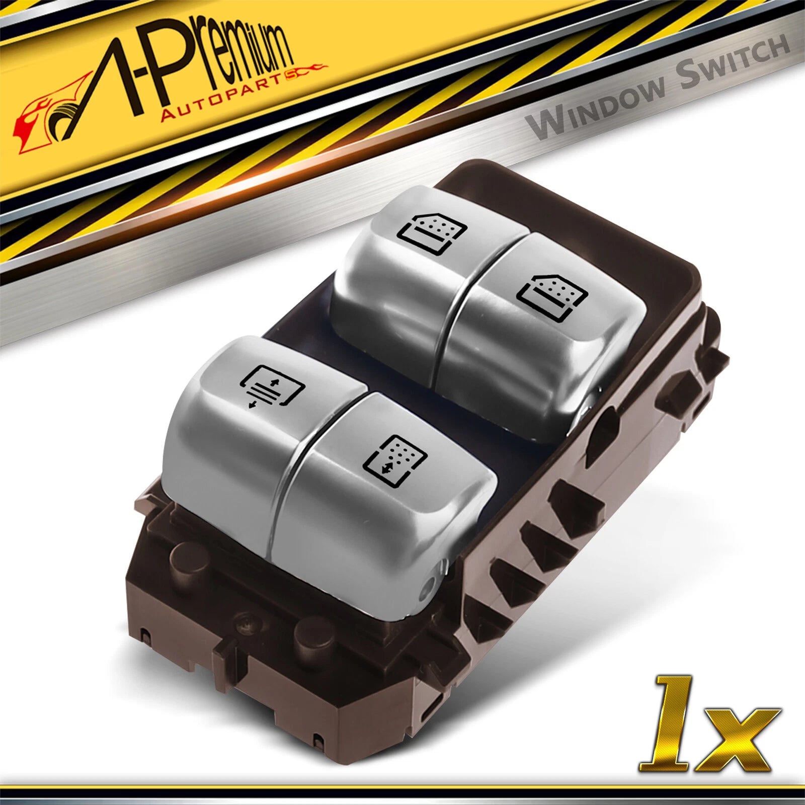 Rear Power Window Switch for Mercedes-Benz S550 S600 S63 AMG (2014–2017)