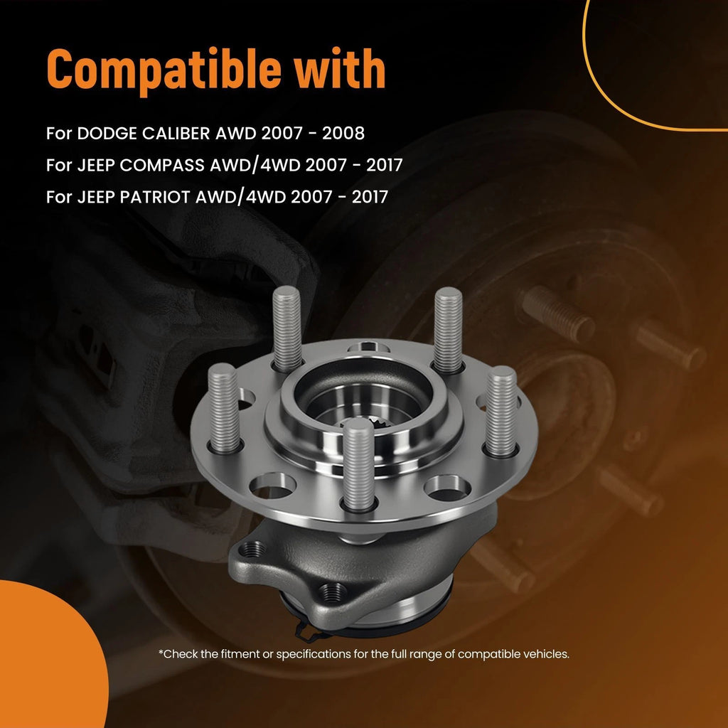 Rear Wheel Hub Assembly for Jeep Compass AWD (2007–2017) 512333 5105770AE