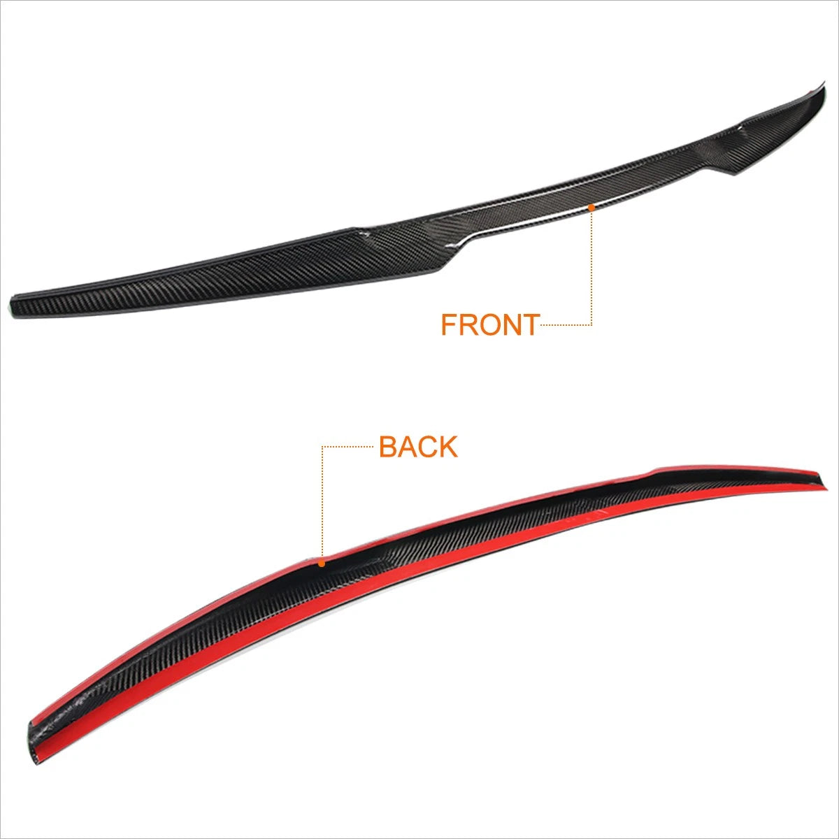 Carbon Fiber Duck Bill Spoiler for BMW 3-Series/M3 Coupe (2007–2013)