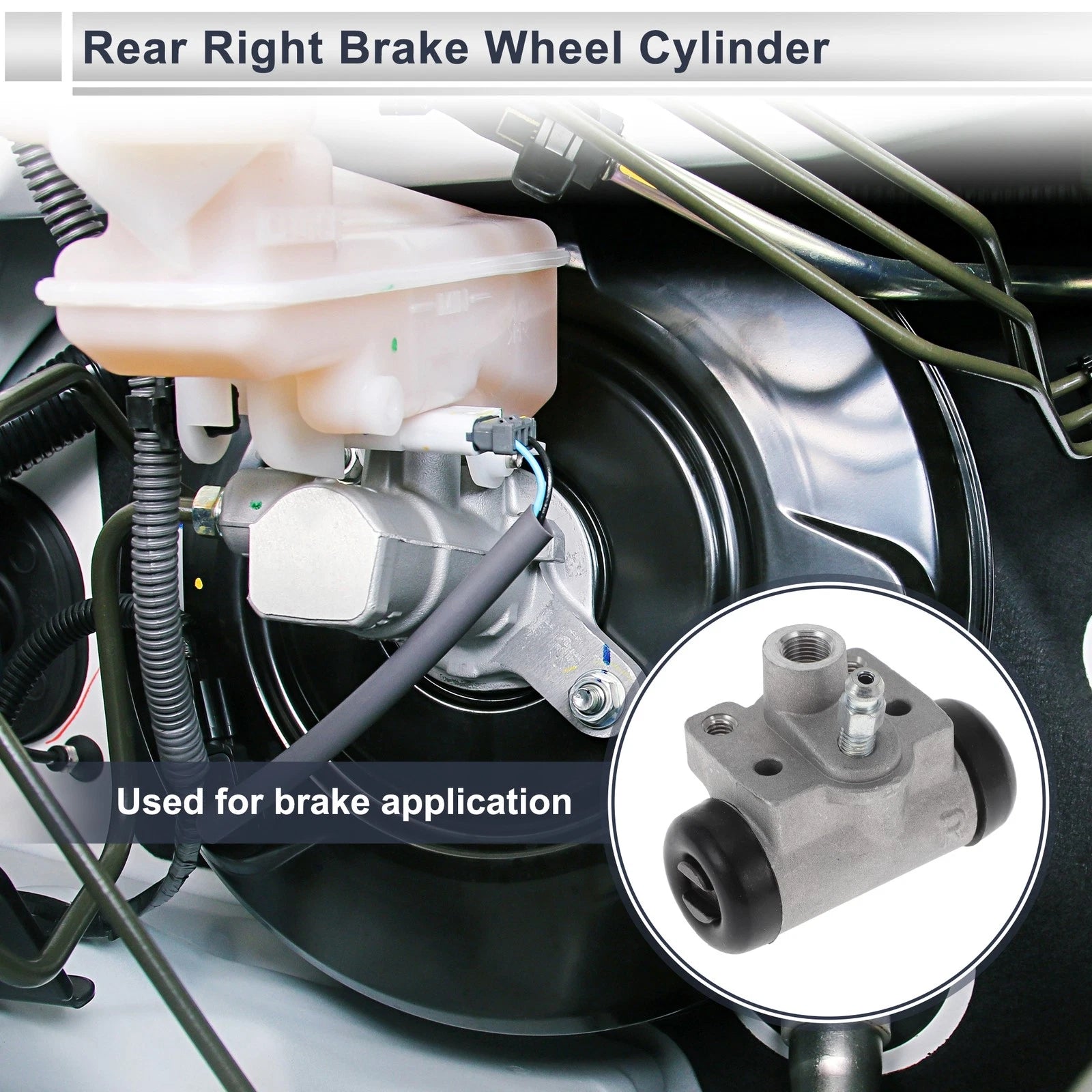 Rear Right Brake Wheel Cylinder No. 43300S04003 for Honda Accord (1990–1993)