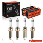 Set of 4 Iridium Platinum Spark Plugs for Mercedes-Benz CLA45 AMG (2014–2020)