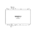 Replacement Plastic/Aluminum Radiator (See compatibility Chart)