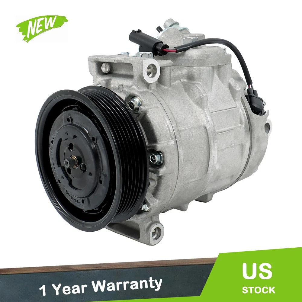 A/C Compressor with Clutch for BMW 325i 328i 330i 528i 525i 530i (2004–2013)