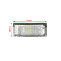 LED License Plate Lights for BMW E39 5 Series (1996-2003)