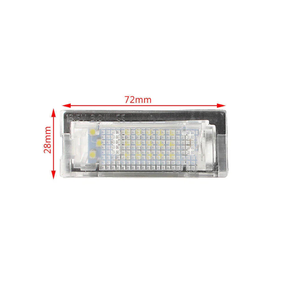 LED License Plate Lights for BMW E39 5 Series (1996-2003)