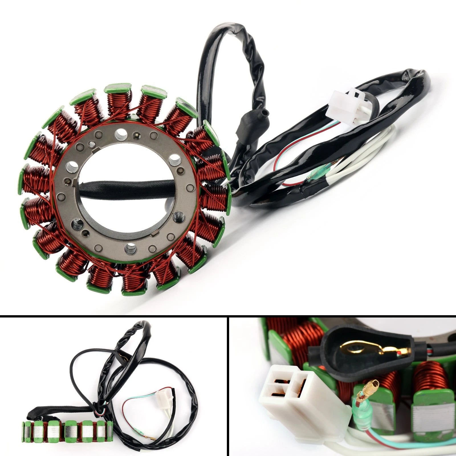 Magneto Generator Stator Coil for Honda XR650L (1993–2016), NX500 (1991–1999)