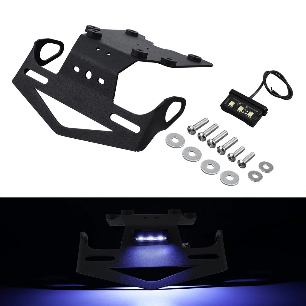 CNC Fender Tail Tidy License Plate Holder for Yamaha Tenere 700 (2019–2024)